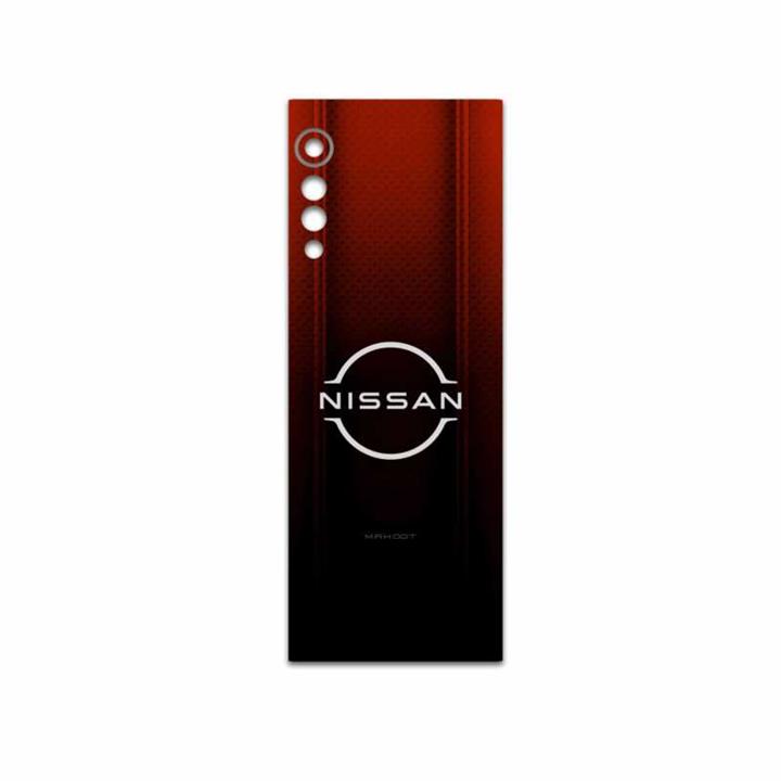 برچسب پوششی ماهوت مدل Nissan-Logo مناسب برای گوشی موبایل ال جی Velvet 5G MAHOOT Nissan-Logo Cover Sticker for LG Velvet 5G